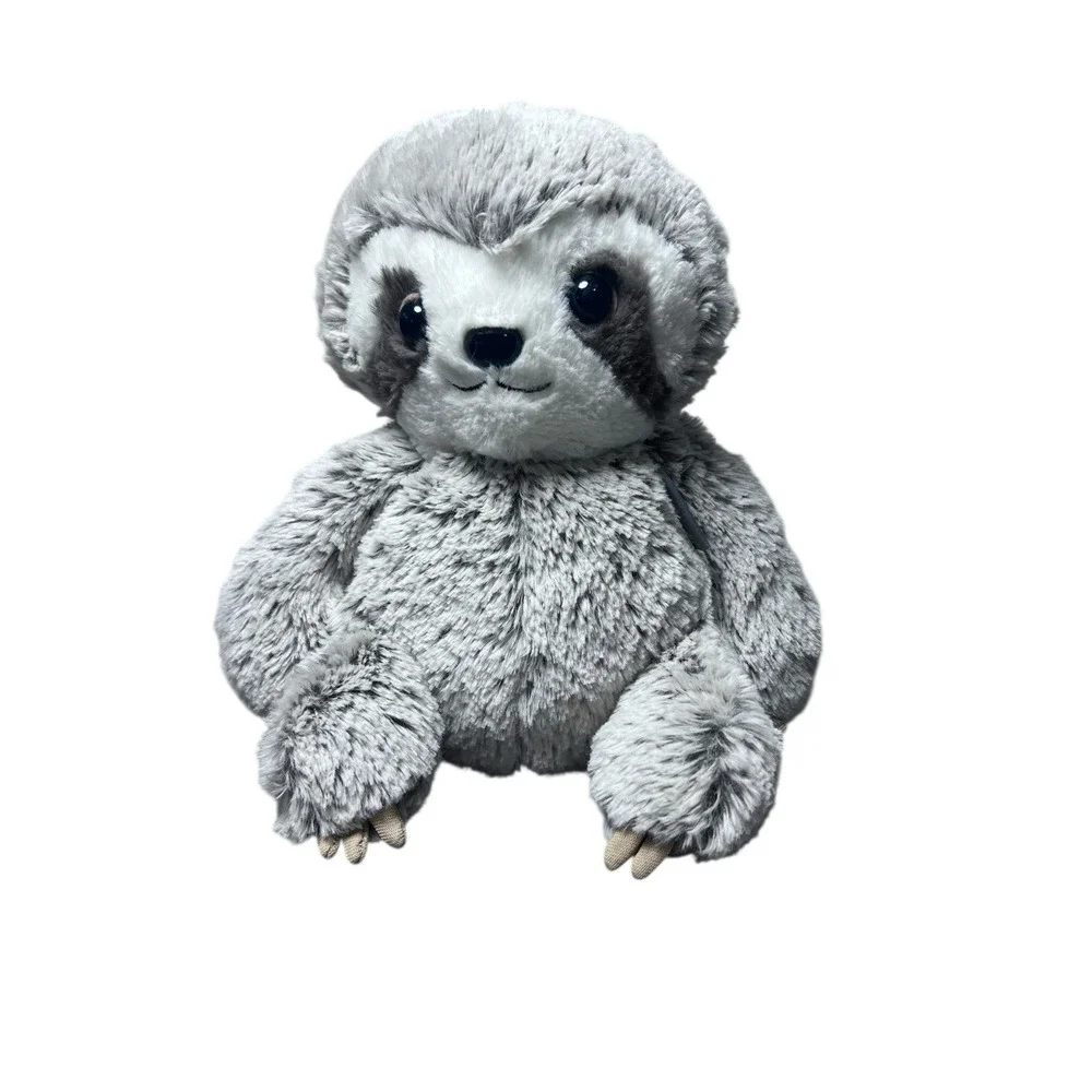 Hallmark 2015 Grey Baby Sloth Stuffed Plush Animal soft Toy snuggle lovey 8